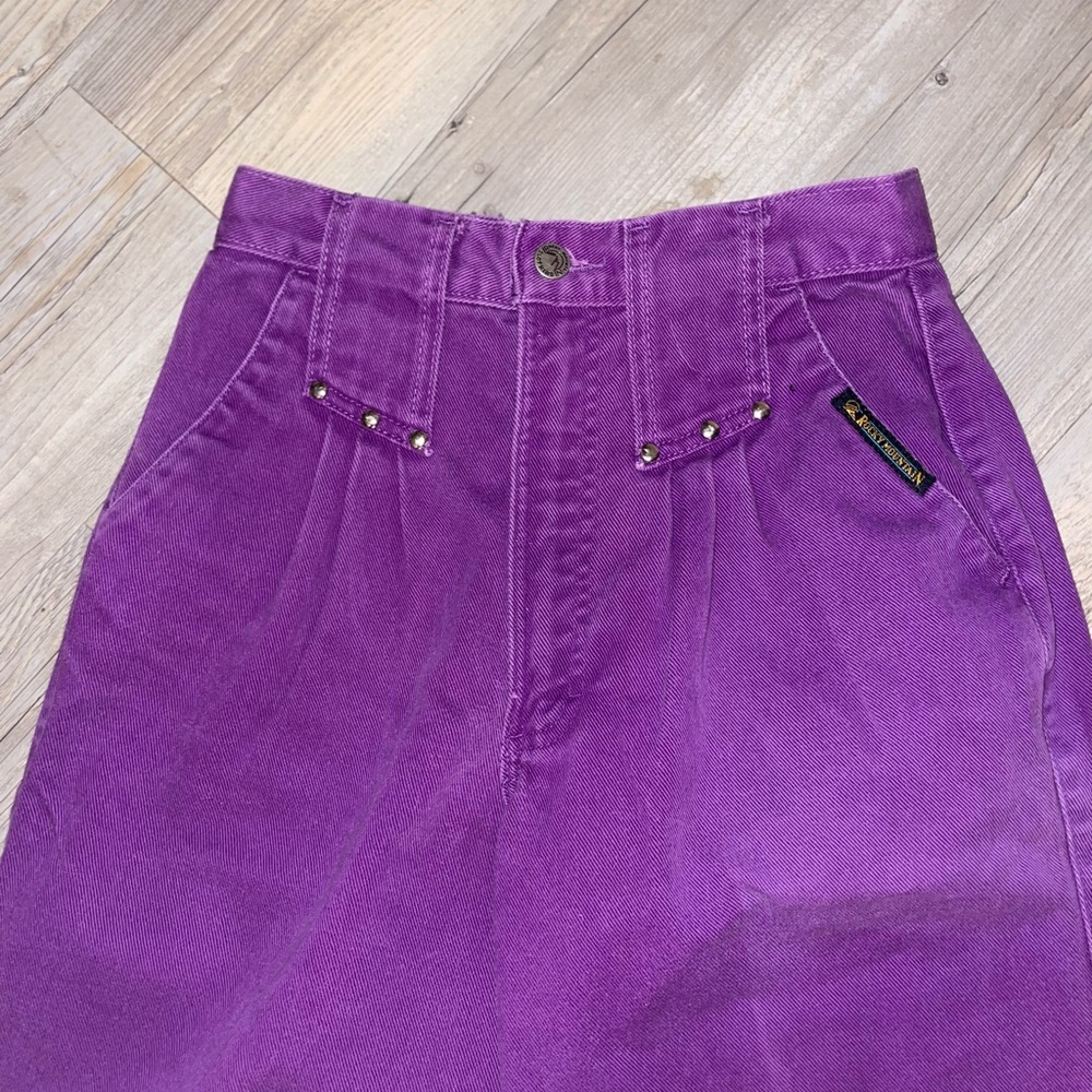 Purple Vintage Rockies